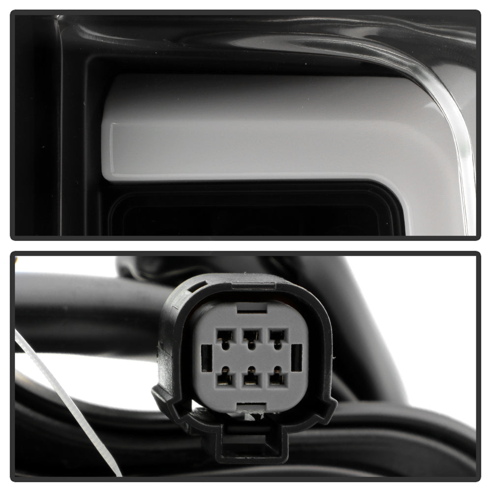 Spyder Chevy Silverado 19-20 (Do Not Fit Halogen Model) LED Tail Light Blk ALT-YD-CS19LED-BK 5087270