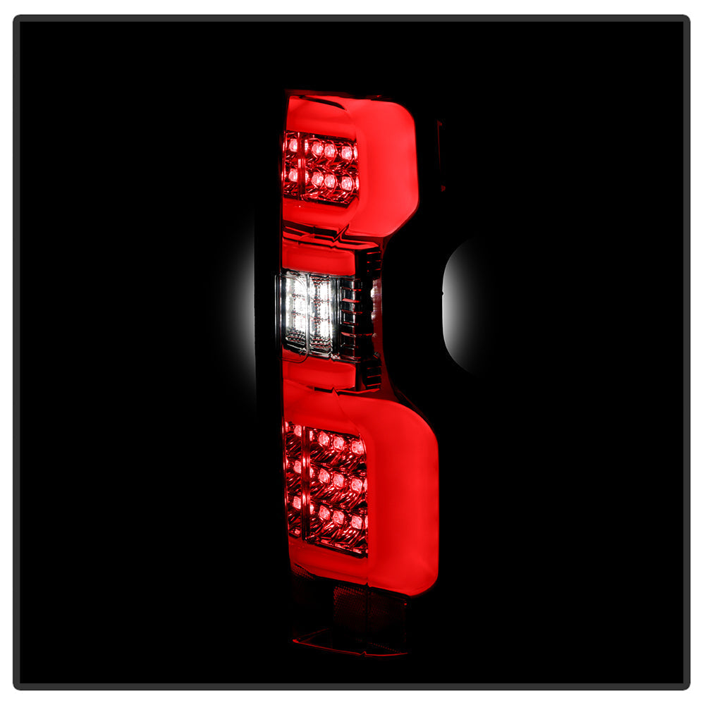 Spyder Chevy Silverado 19-20 (Do Not Fit Halogen Model) LED Tail Light - Chrome ALT-YD-CS19LED-C 5087287