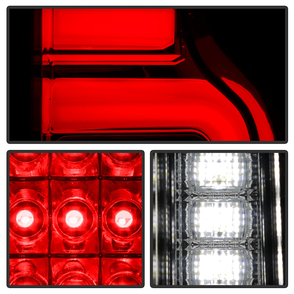Spyder Chevy Silverado 19-20 (Do Not Fit Halogen Model) LED Tail Light - Chrome ALT-YD-CS19LED-C 5087287