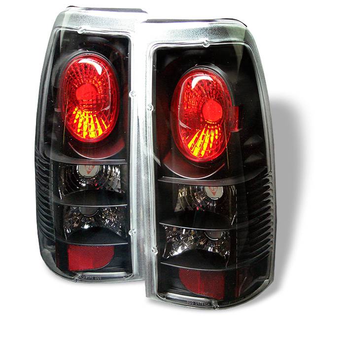 Spyder Chevy Silverado 1500/2500 99-02 (Not Stepside) Euro Style Tail Lights Blk ALT-YD-CS99-BK 5001986