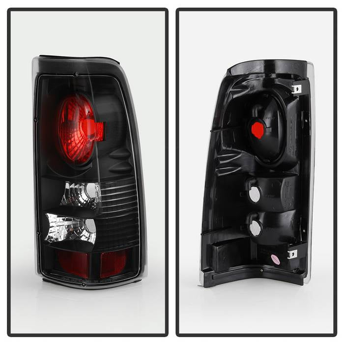 Spyder Chevy Silverado 1500/2500 99-02 (Not Stepside) Euro Style Tail Lights Blk ALT-YD-CS99-BK 5001986