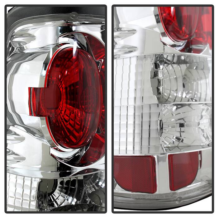 Spyder Chevy Silverado 1500/2500 99-02 (Not Stepside) Euro Style Tail Lights Chrm ALT-YD-CS99-C 5001993