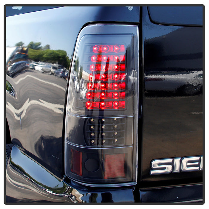 Spyder Chevy Silverado 1500 99-02 (Not Fit Stepside) LED Tail Lights Smke ALT-YD-CS99-LED-SM 5002082