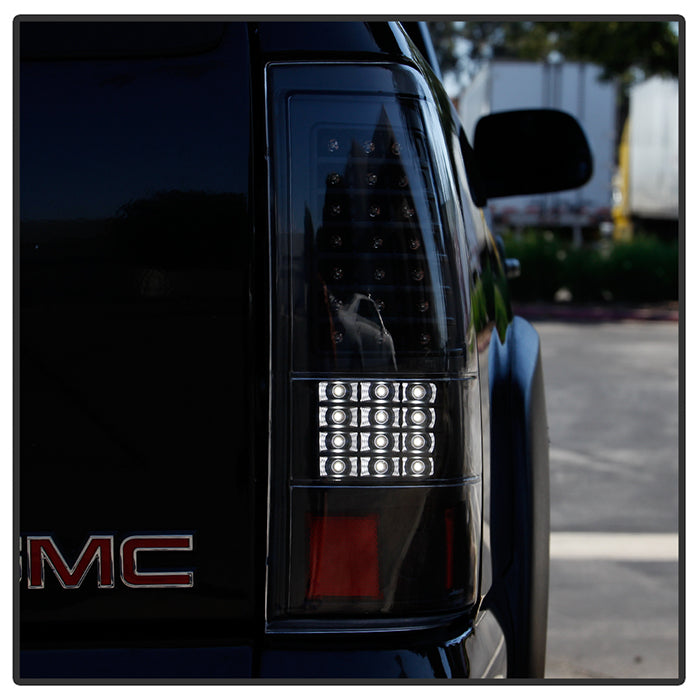 Spyder Chevy Silverado 1500 99-02 (Not Fit Stepside) LED Tail Lights Smke ALT-YD-CS99-LED-SM 5002082