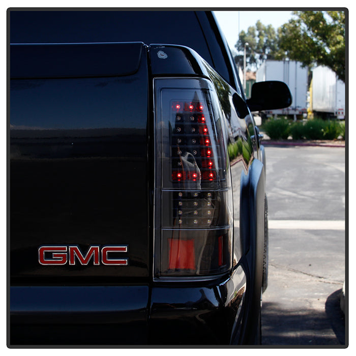 Spyder Chevy Silverado 1500 99-02 (Not Fit Stepside) LED Tail Lights Smke ALT-YD-CS99-LED-SM 5002082