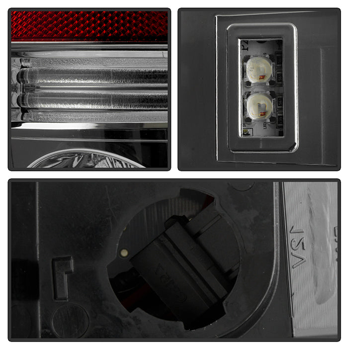 Spyder Chevy Silverado 1500 99-02 (Not Fit Stepside) LED Tail Lights Smke ALT-YD-CS99-LED-SM 5002082