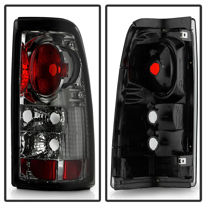 Spyder Chevy Silverado 1500/2500 99-02 (Not Stepside) Euro Style Tail Lights Smke ALT-YD-CS99-SM 5002099