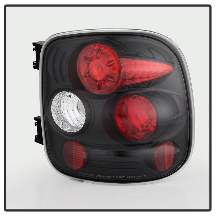 Spyder Chevy Silverado Stepside 99-04 Euro Style Tail Lights Black ALT-YD-CS99STS-BK 5002105