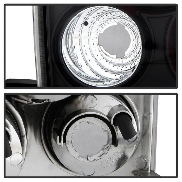 Spyder Chevy Silverado Stepside 99-04 Euro Style Tail Lights Black ALT-YD-CS99STS-BK 5002105