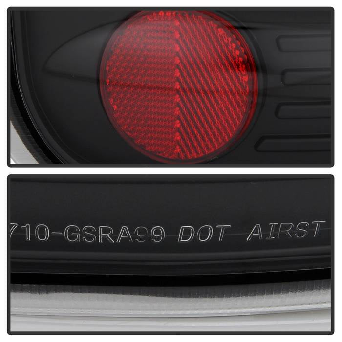 Spyder Chevy Silverado Stepside 99-04 Euro Style Tail Lights Black ALT-YD-CS99STS-BK 5002105