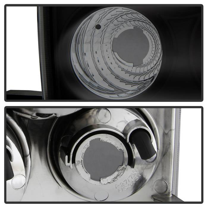 Spyder Chevy Silverado Stepside 99-04 Euro Style Tail Lights Black Smoke ALT-YD-CS99STS-BSM 5078070