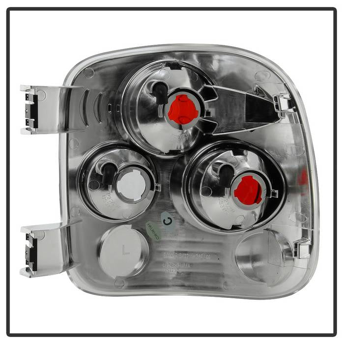 Spyder Chevy Silverado Stepside 99-04 Euro Style Tail Lights Chrome ALT-YD-CS99STS-C 5002112
