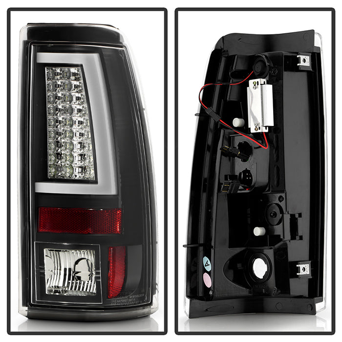 Spyder Chevy Silverado 1500/2500 99-02 Version 2 LED Tail Lights - Black ALT-YD-CS99V2-LED-BK 5081865