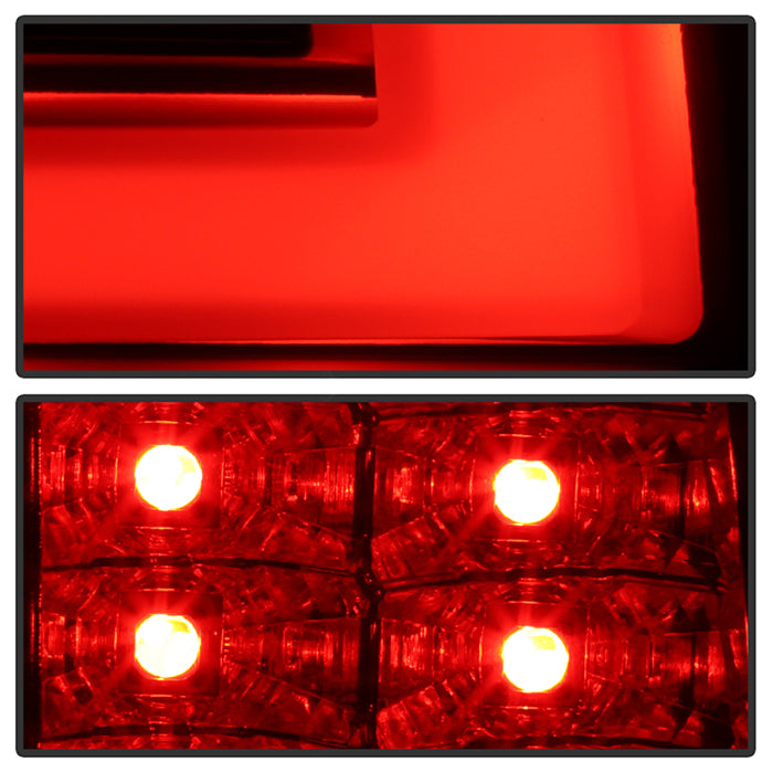Spyder Chevy Silverado 1500/2500 99-02 Version 2 LED Tail Lights - Black ALT-YD-CS99V2-LED-BK 5081865