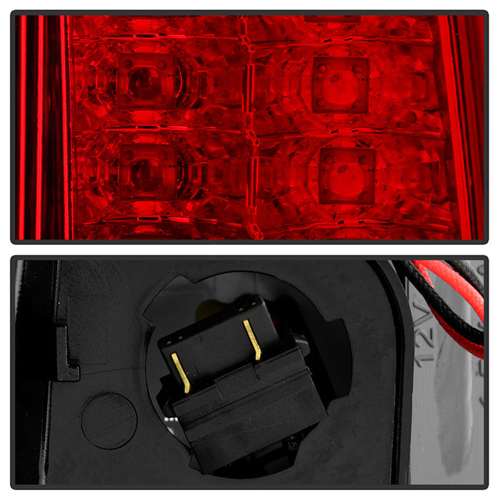 Spyder Chevy Silverado 1500/2500 99-02 Version 2 LED Tail Lights - Red Clear ALT-YD-CS99V2-LED-RC 5081872