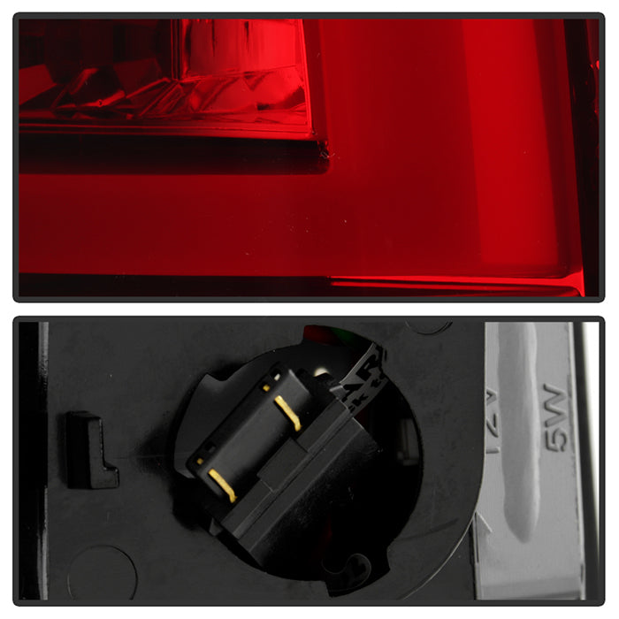Spyder Chevy Silverado 1500/2500 99-02 Version 2 LED Tail Lights - Red Clear ALT-YD-CS99V2-LED-RC 5081872