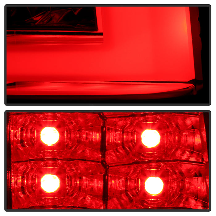 Spyder Chevy Silverado 1500/2500 99-02 Version 2 LED Tail Lights - Red Clear ALT-YD-CS99V2-LED-RC 5081872