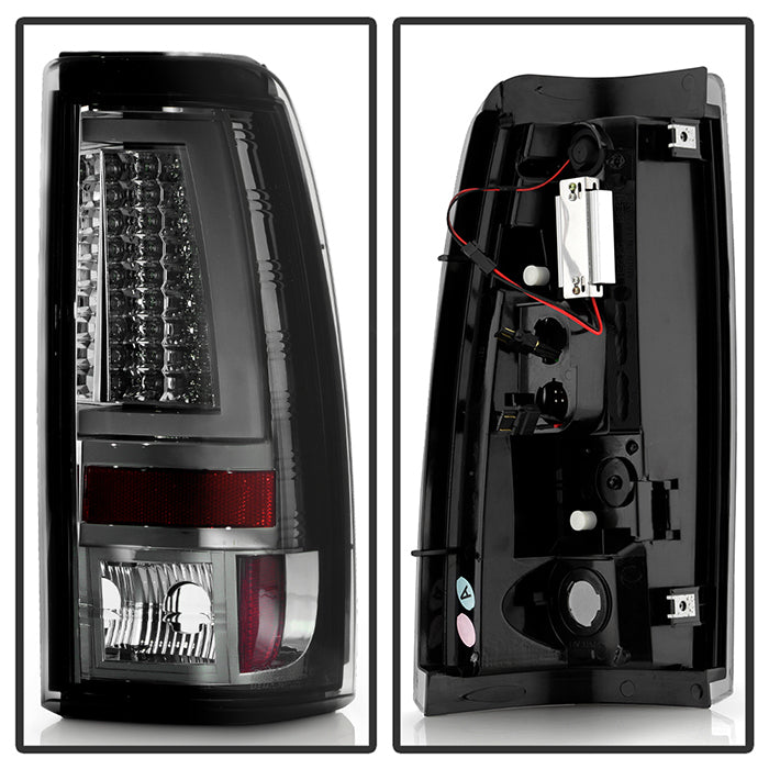 Spyder Chevy Silverado 1500/2500 99-02 Version 2 LED Tail Lights - Smoke ALT-YD-CS99V2-LED-SM 5081896