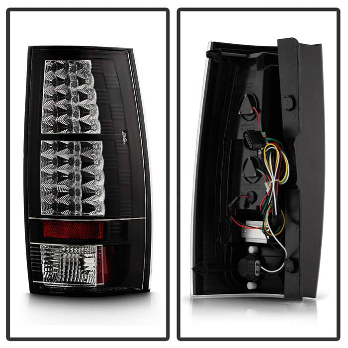 Spyder Chevy Suburban/GMC Yukon/Yukon Denali 07-14 LED Tail Lights Blk ALT-YD-CSUB07-LED-BK 5002136