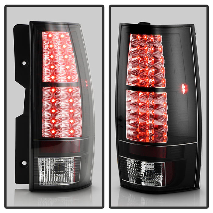 Spyder Chevy Suburban/GMC Yukon/Yukon Denali 07-14 LED Tail Lights Blk ALT-YD-CSUB07-LED-BK 5002136