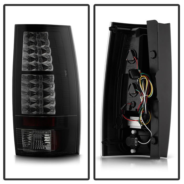 Spyder Chevy Suburban/GMC Yukon/Yukon Denali 07-14 LED Tail Lights Blk Smke ALT-YD-CSUB07-LED-BSM 5078087