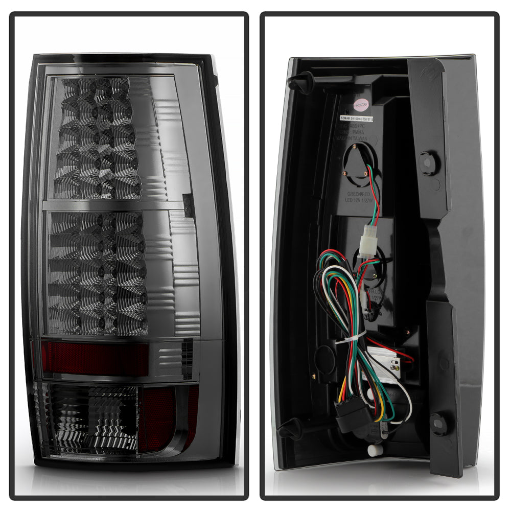 Spyder Chevy Suburban/GMC Yukon/Yukon Denali 07-14 LED Tail Lights Smke ALT-YD-CSUB07-LED-SM 5002174