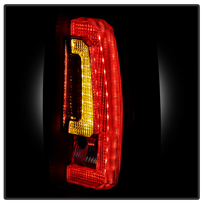 Spyder Chevy Suburban/Tahoe 07-14 V2 - Light Bar LED Tail Lights - Black ALT-YD-CSUB07V2-LED-BK 5083418