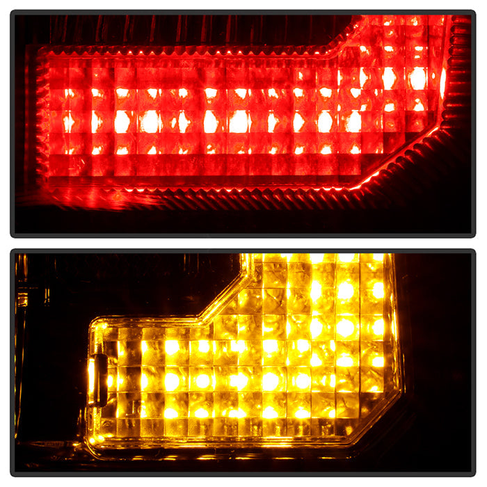 Spyder Chevy Suburban/Tahoe 07-14 V2 - Light Bar LED Tail Lights - Black ALT-YD-CSUB07V2-LED-BK 5083418