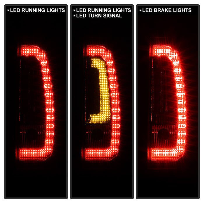 Spyder Chevy Suburban 07-14 V2 - LED Tail Lights - Black Smoke ALT-YD-CSUB07V2-LED-BSM 5083425