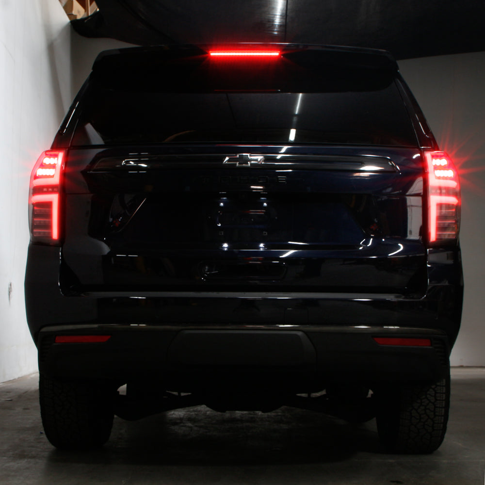 SPYDER 21-23 Chevy Tahoe/Suburban (Halogen Only) LED Tail Lights - Blk (ALT-YD-CSUB21HAL-GR-BK) 5088864
