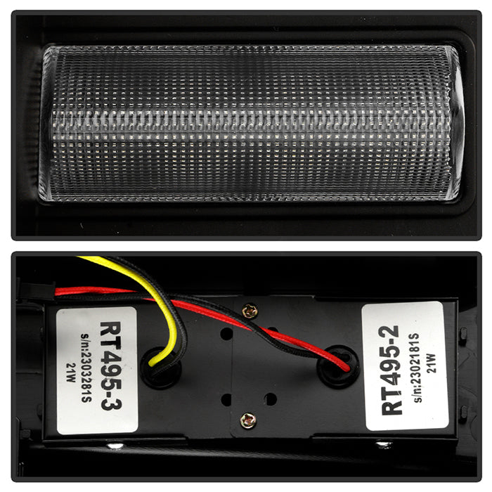 SPYDER 21-23 Chevy Tahoe/Suburban (Halogen Only) LED Tail Lights - Blk (ALT-YD-CSUB21HAL-GR-BK) 5088864