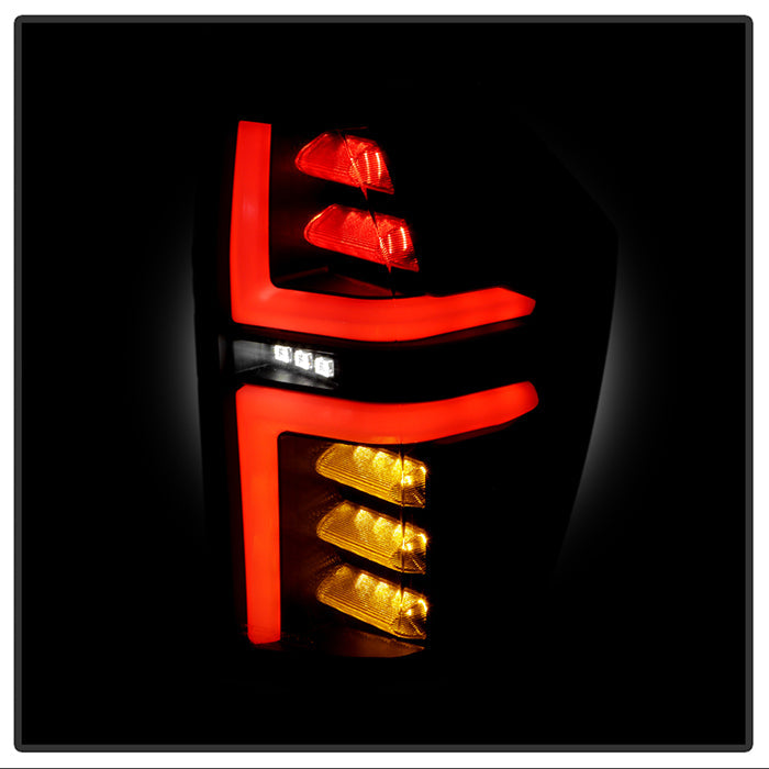 SPYDER 21-23 Chevy Tahoe/Suburban (Halogen Only) LED Tail Lights - Blk (ALT-YD-CSUB21HAL-GR-BK) 5088864