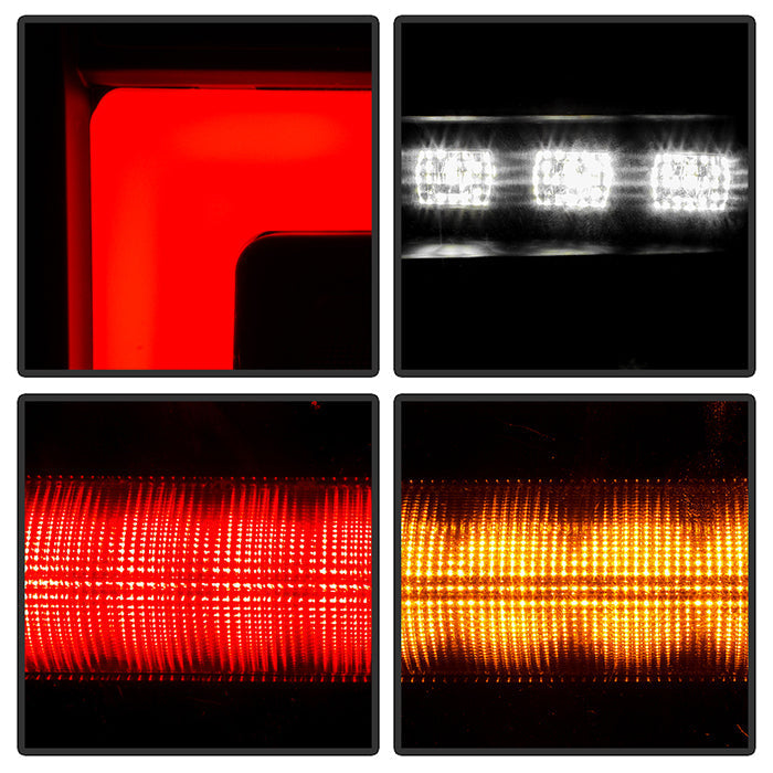 SPYDER 21-23 Chevy Tahoe/Suburban (Halogen Only) LED Tail Lights - Blk (ALT-YD-CSUB21HAL-GR-BK) 5088864