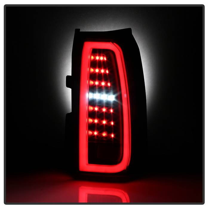 Spyder Chevy Tahoe / Suburban 15-17 Light Bar LED Tail Lights - Black (ALT-YD-CTA15-LED-BK) 5084583