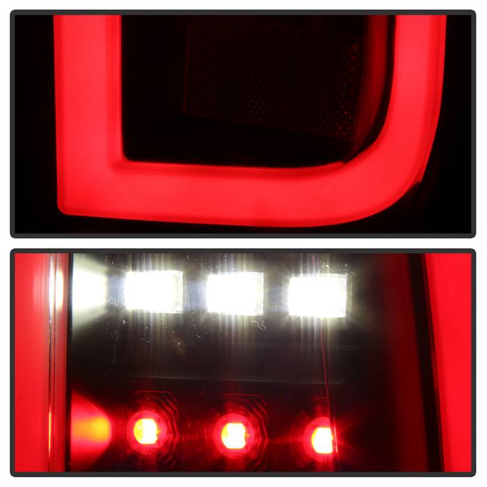 Spyder Chevy Tahoe / Suburban 15-17 Light Bar LED Tail Lights - Black (ALT-YD-CTA15-LED-BK) 5084583
