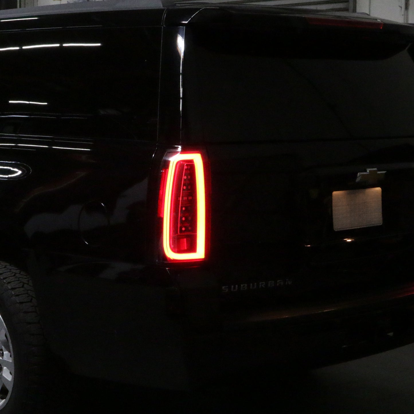 Spyder Chevy Tahoe / Suburban 15-17 LED Tail Lights - Black Smoke (ALT-YD-CTA15-LED-BSM) 5085078
