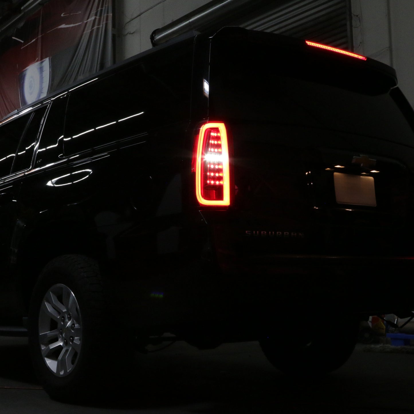 Spyder Chevy Tahoe / Suburban 15-17 LED Tail Lights - Black Smoke (ALT-YD-CTA15-LED-BSM) 5085078