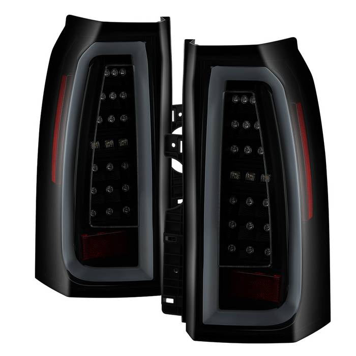 Spyder Chevy Tahoe / Suburban 15-17 LED Tail Lights - Black Smoke (ALT-YD-CTA15-LED-BSM) 5085078