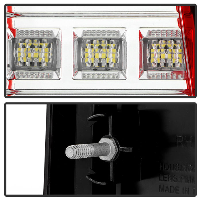 Spyder Chevy Tahoe / Suburban 15-17 LED Tail Lights - Red Clear (ALT-YD-CTA15-LED-RC) 5085085