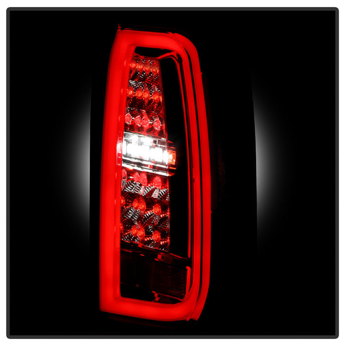 Spyder Chevy Tahoe / Suburban 15-17 LED Tail Lights - Red Clear (ALT-YD-CTA15-LED-RC) 5085085