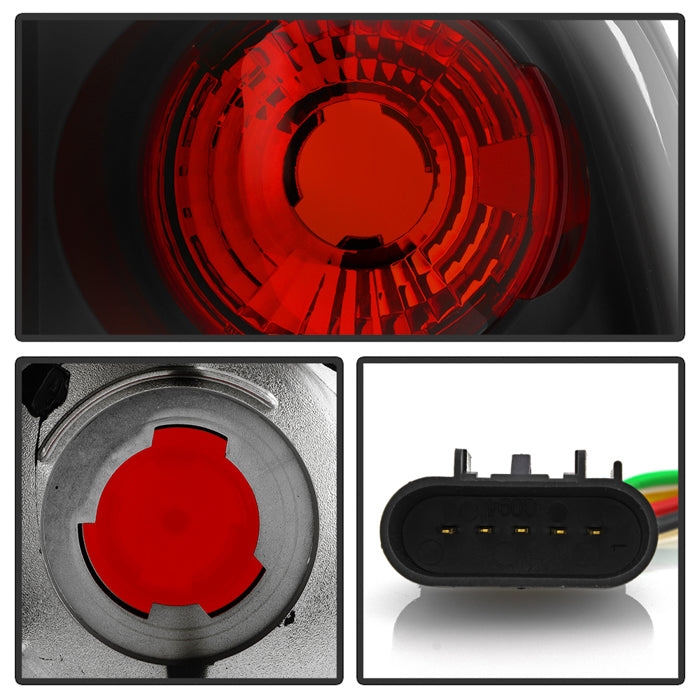 Spyder Chevy TrailBlazer 02-09 Euro Style Tail Lights Black ALT-YD-CTB02-BK 5002181