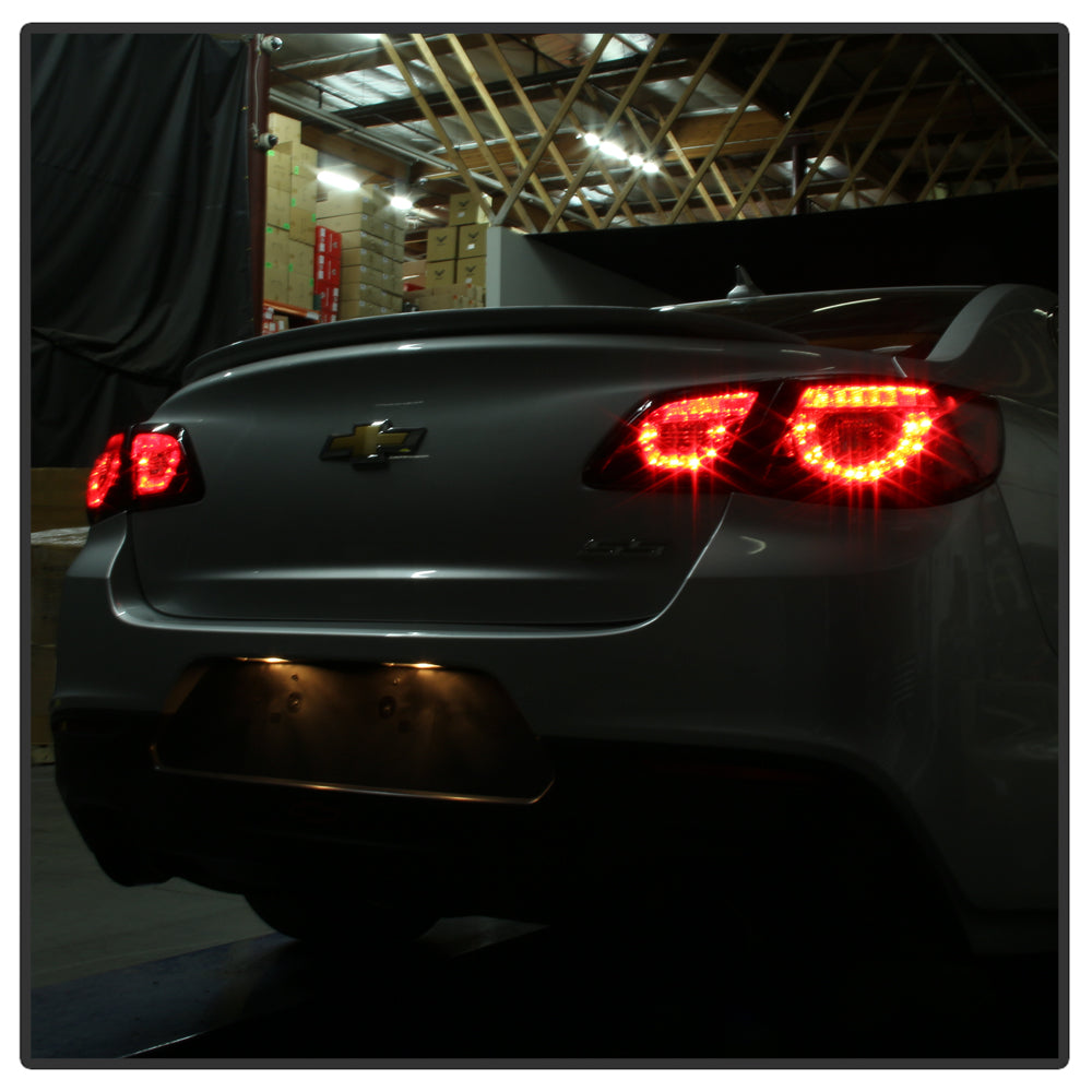 Spyder Chevy SS 2014-2016 LED Tail Lights Black ALT-YD-CVSS14-LED-BK 5080974
