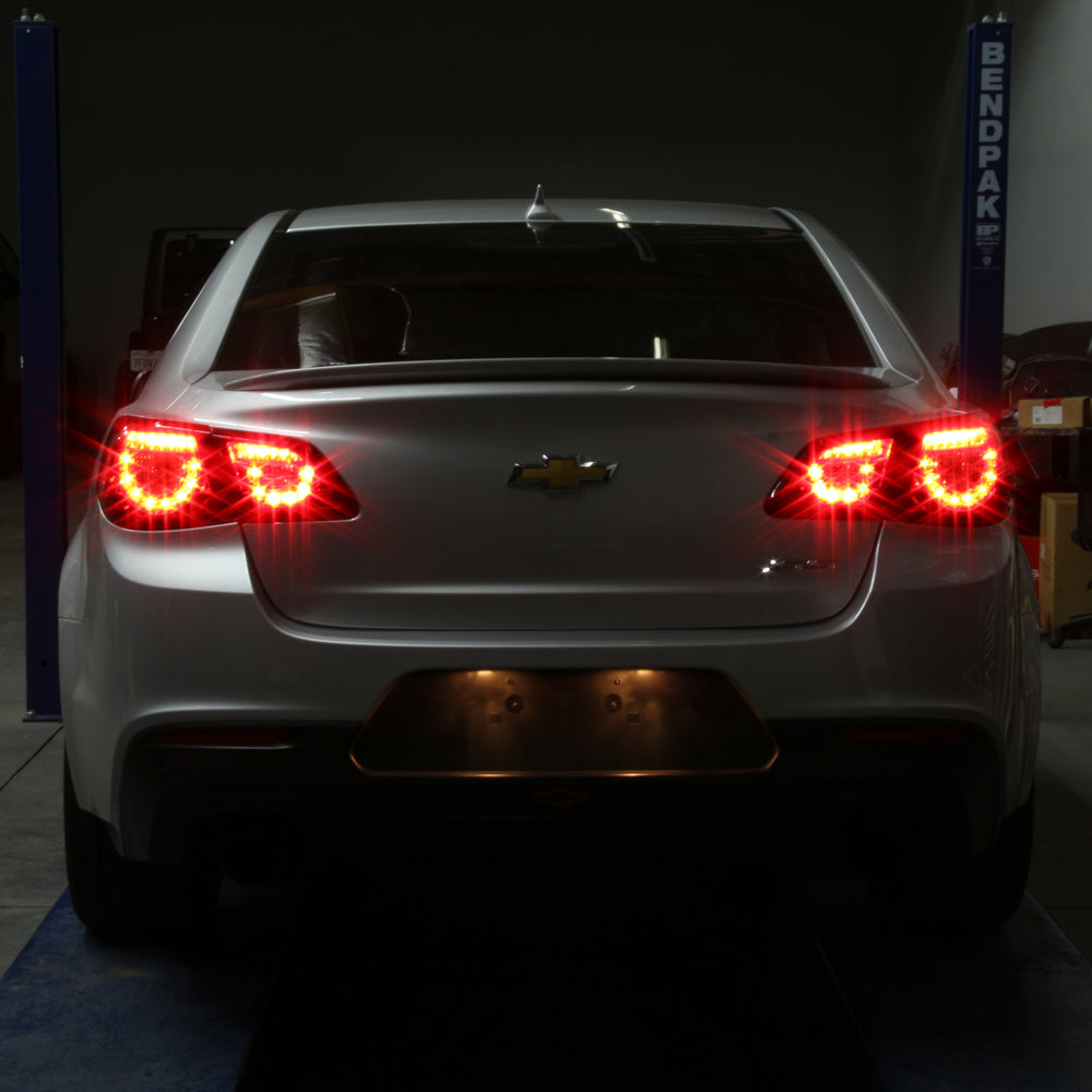Spyder Chevy SS 2014-2016 LED Tail Lights Black ALT-YD-CVSS14-LED-BK 5080974