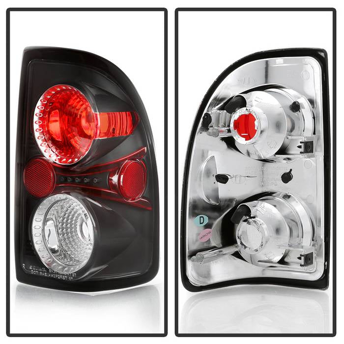 Spyder Dodge Dakota 97-04 Euro Style Tail Lights Black ALT-YD-DDAK97-BK 5002327
