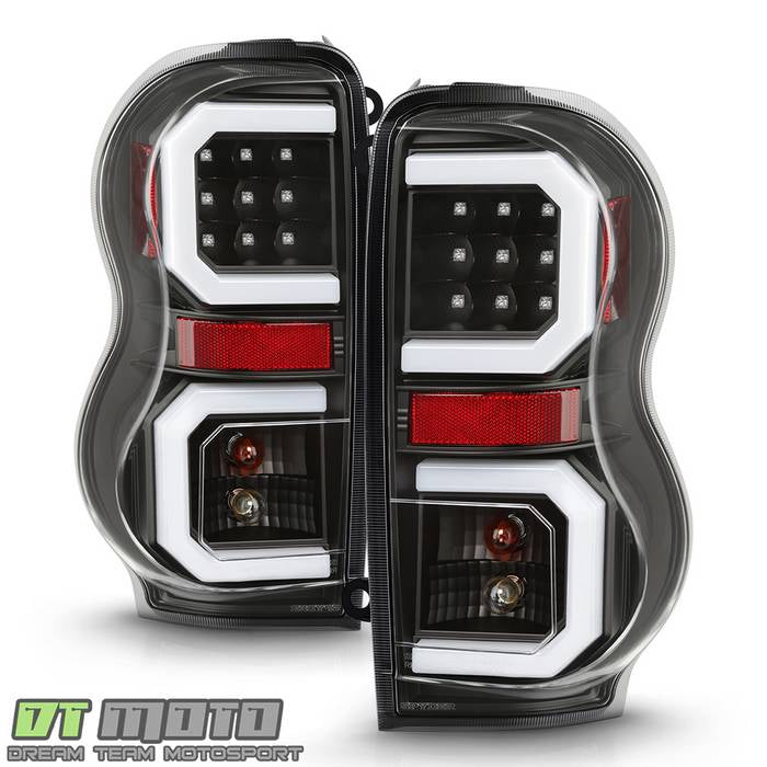 Spyder 04-09 Dodge Durango LED Tail Lights - Black ALT-YD-DDU04-LED-BK 5086532