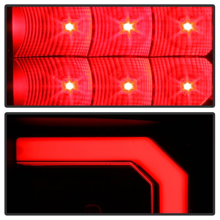 Spyder 04-09 Dodge Durango LED Tail Lights - Black ALT-YD-DDU04-LED-BK 5086532