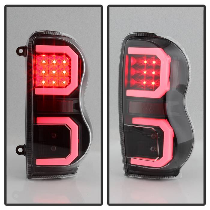 Spyder 04-09 Dodge Durango LED Tail Lights - Black ALT-YD-DDU04-LED-BK 5086532