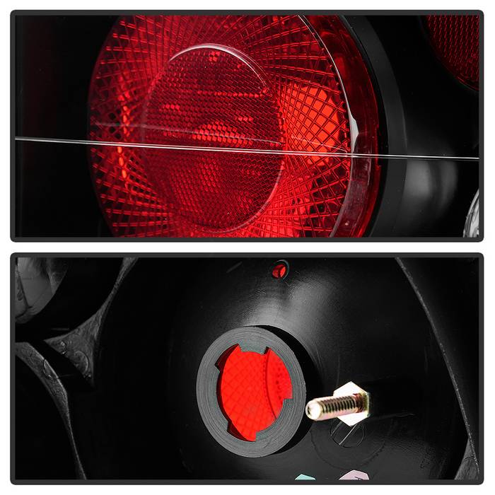 Spyder Dodge Neon 95-99 Euro Style Tail Lights Black ALT-YD-DN95-BK 5002488