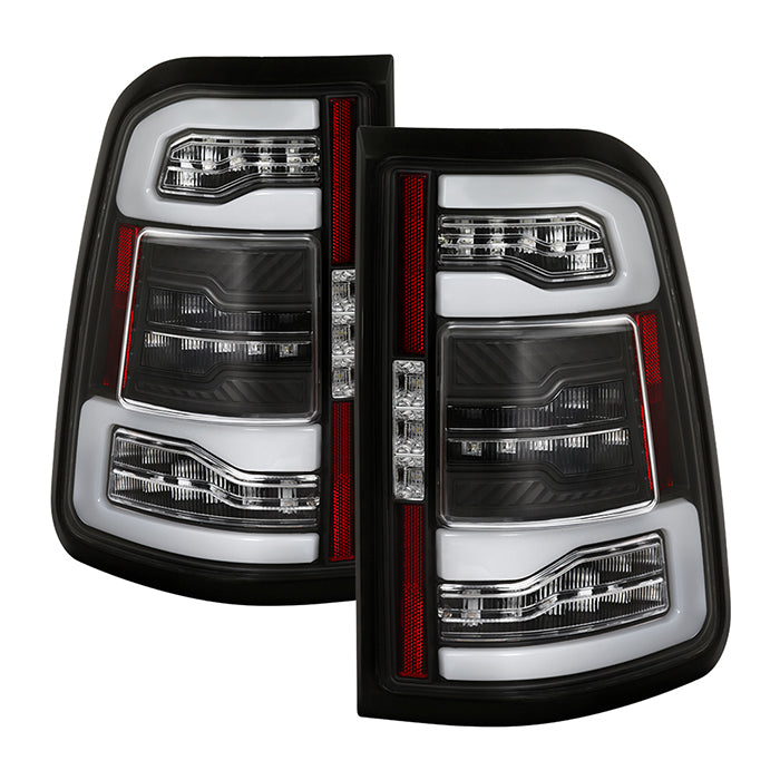 Spyder Dodge Ram 19-20 LED Tail Light Black ALT-YD-DR19HAL-SEQ-BK 5087294