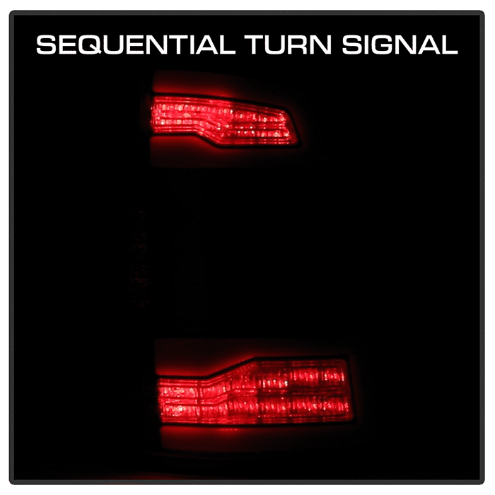 SPYDER 19-24 Dodge Ram 2500/3500 HD LED Tail Lights - Black (ALT-YD-DR19HDLEDAP-GRSEQ-BK) 5089410